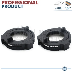2 Adapters Bulbs Holder for Ford LED KIT H7 Installation