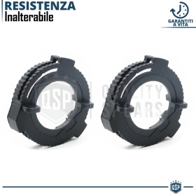 2 Adapters Bulbs Holder for Ford LED KIT H7 Installation