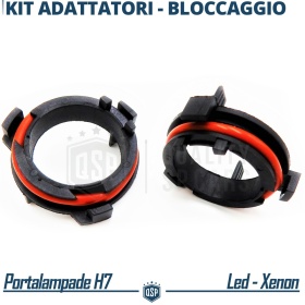 2X Adaptatores del Retenedor Soporte Bombilla para Montaje KIT LED H7 para OPEL