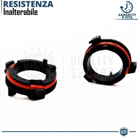 2X Adaptatores del Retenedor Soporte Bombilla para Montaje KIT LED H7 para OPEL