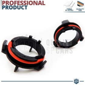 2X Adaptatores del Retenedor Soporte Bombilla para Montaje KIT LED H7 para OPEL
