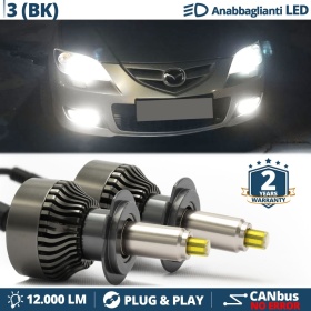Kit LED H7 para Mazda 3 BK Luces de Cruce | Bombillas Led Canbus 6500K 12000LM
