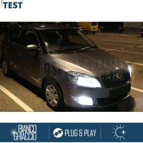 Kit Full Led H7 per Skoda FABIA 2 5J Luci Bianche Anabbaglianti CANbus | 6500K 12000LM