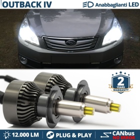 Kit LED H7 para Subaru OUTBACK 4 Luces de Cruce | Bombillas Led Canbus 6500K 12000LM