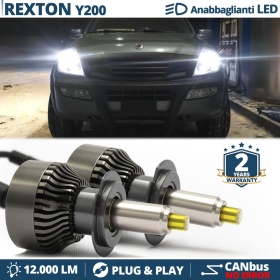 H7 LED Kit for Ssangyong REXTON Y200 Low Beam | LED Bulbs CANbus 6500K 12000LM