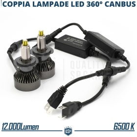 Kit LED H7 para Ssangyong KORANDO 4 Luces de Cruce | Bombillas Led Canbus 6500K 12000LM
