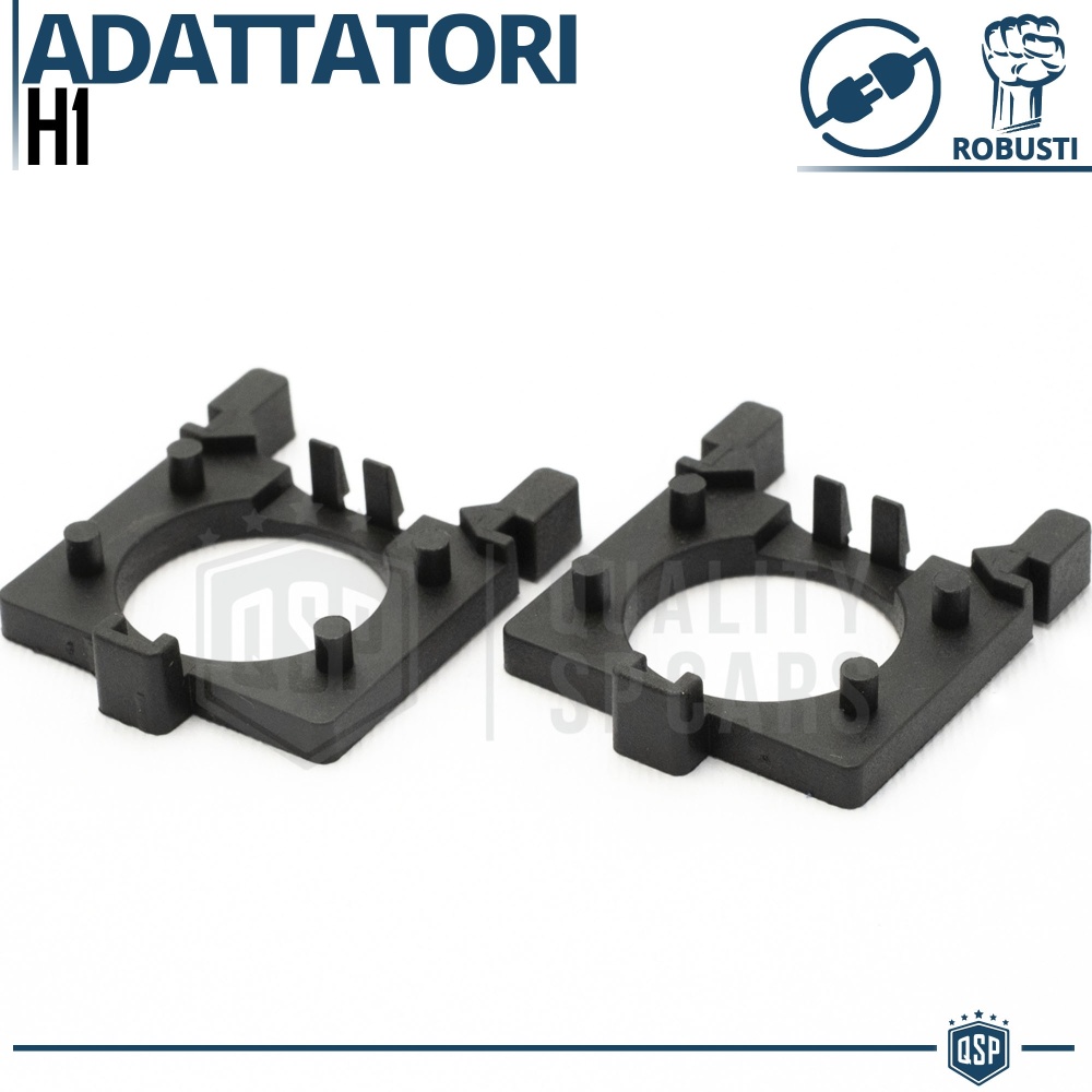 2 Adapters Bulbs Holder for LED KIT H1 Installation for Ford HIGH BEAM 2 Adapters Bulbs Holder for LED KIT H1 Installation for Ford HIGH BEAM