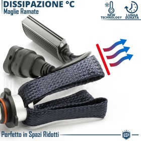 Kit LED HB3 para Alfa Romeo SPIDER, GTV Luces de Cruce CANbus | 6500K Blanco Frío 8000LM