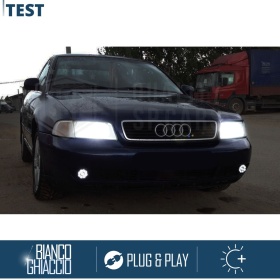 Kit Led H4 para Audi A4 B5 (94-99) Luces de Cruce + Carretera 6500k 8000LM | Plug & Play CANbus