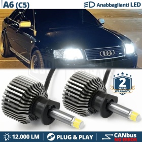 Kit LED H1 CANbus per AUDI A6 C5 Luci Anabbaglianti Lenticolari | 6500K 12000LM