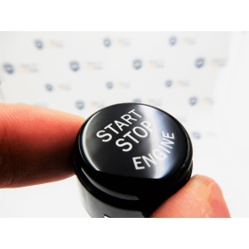 LLAVE BOTÓN DE ENCENDIDO DEL MOTOR NEGRO "START STOP ENGINE" EN ABS PARA BMW VERSIONES F y G Sin Bóton OFF, ANTICHUADO NO HUELLAS