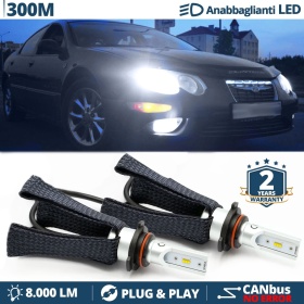 Kit LED HB4 para CHRYSLER 300M Luces de Cruce CANbus | 6500K Blanco Frío 8000LM