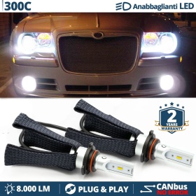 Kit LED HB4 para CHRYSLER 300C Luces de Cruce CANbus | 6500K Blanco Frío 8000LM