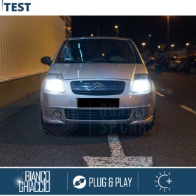 Kit Led H4 para CITROEN C2 Luces de Cruce + Carretera 6500k 8000LM | Plug & Play CANbus