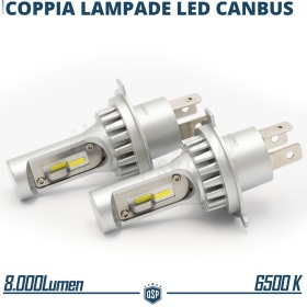 Kit Led H4 para CITROEN JUMPY Pre-Facelift Luces de Cruce + Carretera 6500k | Plug & Play CANbus