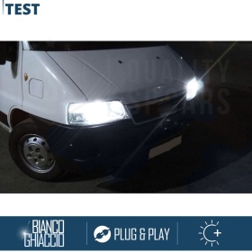 Luces de Cruce LED H7 para Citroen JUMPER 1 02-06 | Bombillas Led CANbus Luz Potente Blanca 6500K 8000LM