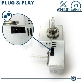 2 Bombillas de Repuesto D5S BI XENON para Citroen C4 PICASSO, GRAND PICASSO 2 Blanco 6000K