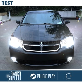 Kit Luci LED per DODGE AVENGER 2 Anabbaglianti HB4 CANbus | Bianco Puro 6500K 8000LM