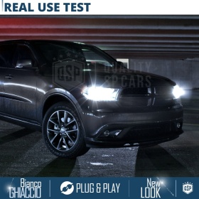 HB3 LED Kit für DODGE DURANGO 3 Facelift Abblendlicht + Fernlicht CANbus | 6000K Weiß Eis