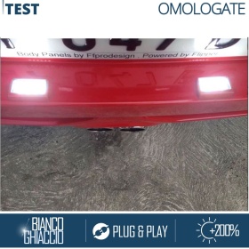 2 Luces de Matricula LED para Smart ROADSTER | CANbus 18 LED 6500K BLANCO FRIO Plug & Play
