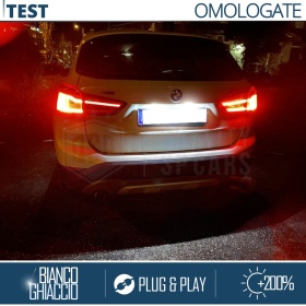 2 Plafones Luces de Matricula Led para BMW X1 F48 | CANbus, 24 LED 6500K Blancio Frío, Plug & Play