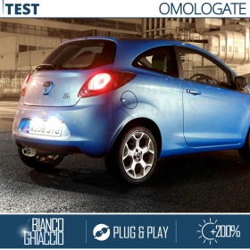 2 Luces de Matricula LED para FORD KA MK2 | CANbus 18 LED 6500K BLANCO FRIO Plug & Play