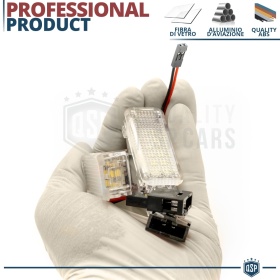 2 Luces de Pies LED para Lamborghini Gallardo | Luces Interiores Coche BLANCAS CANbus NO Errores