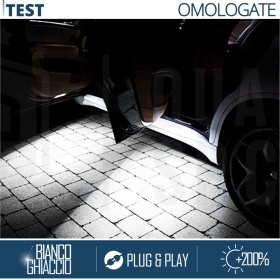 2 LED Courtesy Door Lights for BMW 1 SERIES F20, F21 | Puddle Lights Cool White | CANbus