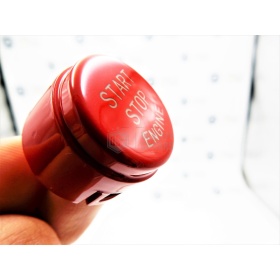 LLAVE BOTÓN DE ENCENDIDO DEL MOTOR ROJO "START STOP ENGINE" EN ABS PARA BMW VERSIONES F y G Sin Bóton OFF, ANTICHUADO NO HUELLAS