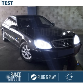 Kit LED H7 para Mercedes Clase S W220 Luces de Cruce CANbus | 6500K Blanco Frío 8000LM