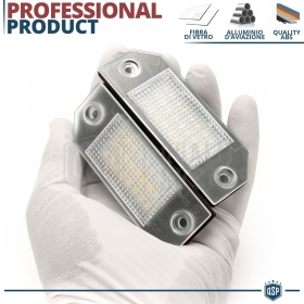Luci Targa LED Canbus per Ford C-Max 1 Pacchette Omologate | Luce Bianca Potente 6500K NO Errori