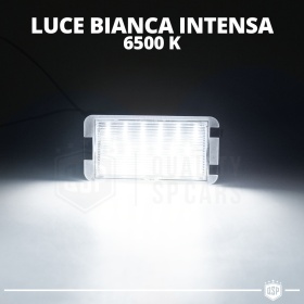 Luces de Matricula LED Canbus para Seat CORDOBA 1 99-02 | 6500K Blanco Frío, Plug & Play