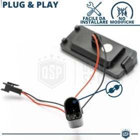 Luces de Matricula LED Canbus para Seat CORDOBA 2 | 6500K Blanco Frío, Plug & Play