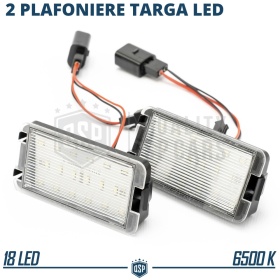 Luces de Matricula LED Canbus para Seat TOLEDO 3 | 6500K Blanco Frío, Plug & Play
