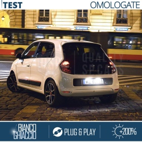 Luces de Matricula LED para Renault Twingo 3 6500K Blanco Frío | Canbus Plug & Play
