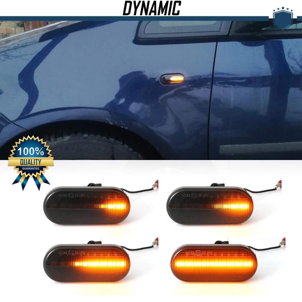 X2 Intermitentes LED Secuenciales NEGRO para Ford Homologados, CANBUS No Error X2 Intermitentes LED Secuenciales NEGRO para Ford Homologados, CANBUS No Error