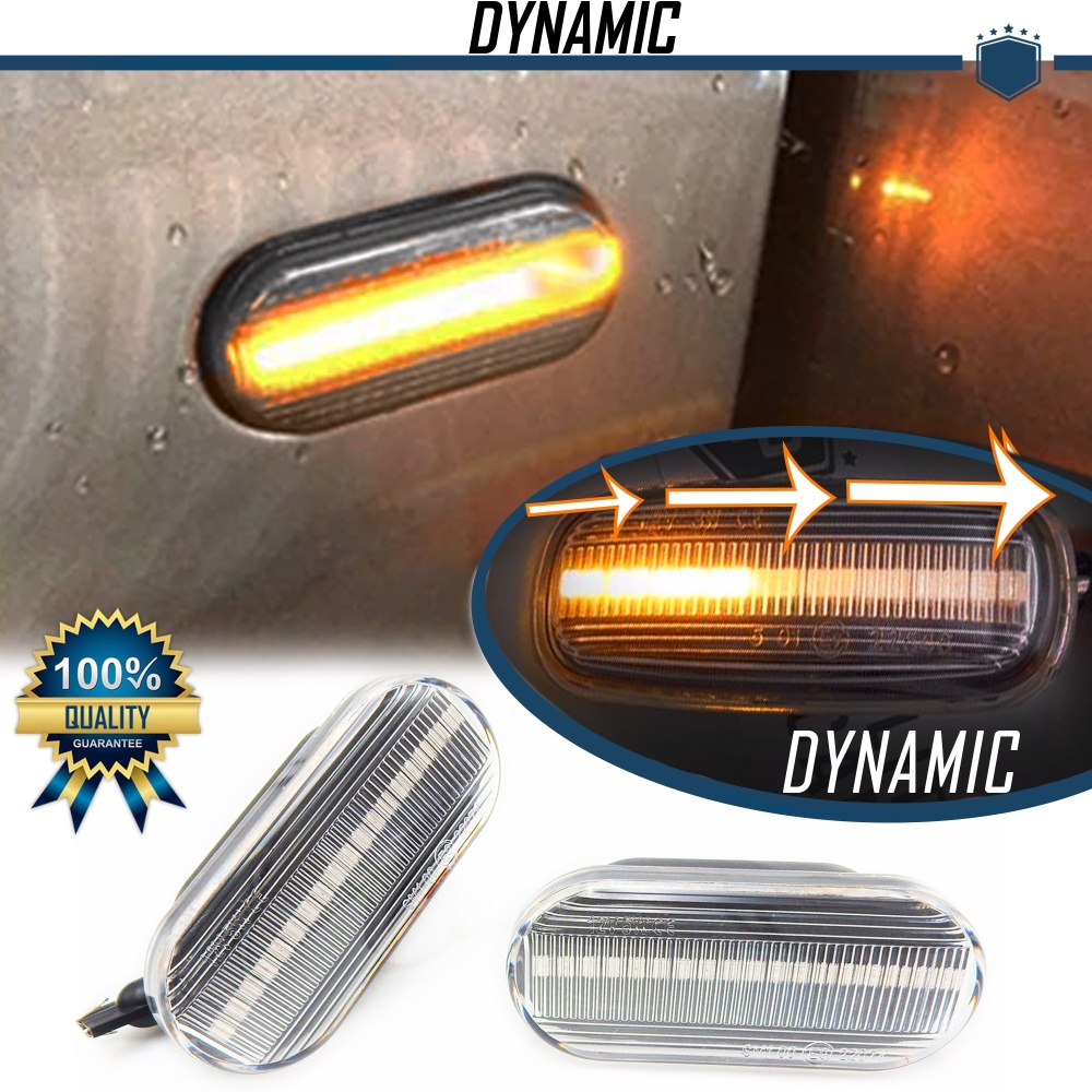 X2 Intermitentes LED Secuenciales para Seat Homologados, CANBUS No Error X2 Intermitentes LED Secuenciales para Seat Homologados, CANBUS No Error