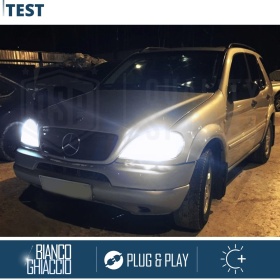 Kit LED H7 para Mercedes ML W163 Luces de Cruce CANbus | 6500K Blanco Frío 8000LM