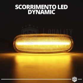 X2 Intermitentes LED para Fiat MULTIPLA 2 Secuenciales Homologados, CANBUS No Error