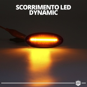 X2 Intermitentes LED para Smart Forfour 453 Secuenciales Homologados, Lente Negra, CANBUS No Error