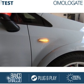 X2 Intermitentes LED para Fiat PUNTO EVO 199 Secuenciales Homologados, CANBUS No Error