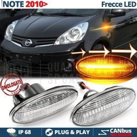 X2 Intermitentes LED para Nissan Note E11 Facelift Secuenciales Homologados, CANBUS No Error