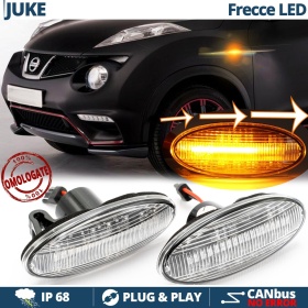X2 Intermitentes LED para Nissan Juke F15 Secuenciales Homologados, CANBUS No Error