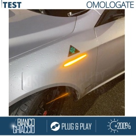 Frecce LED Dinamiche Laterali per Alfa Romeo 159, SEQUENZIALI Omologate, CANbus No Errori