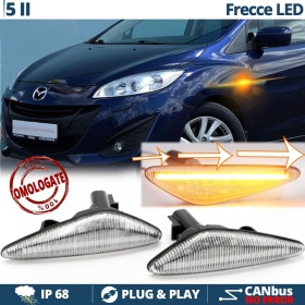 X2 Intermitentes LED para Mazda 5 2 (CW) Secuenciales Homologados, CANBUS No Error