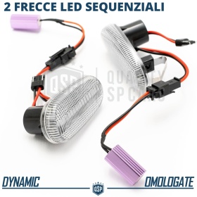 X2 Intermitentes LED para Alfa Romeo Mito Secuenciales Homologados, CANBUS No Error