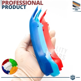3x Riñones Rejilla para Bmw X1 F48 (15-19) CON 7 Bandas Verticales  en Colores M Sport en ABS