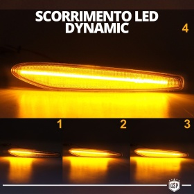 X2 Intermitentes LED para Alfa Romeo Spider (939) Secuenciales Homologados, CANBUS No Error