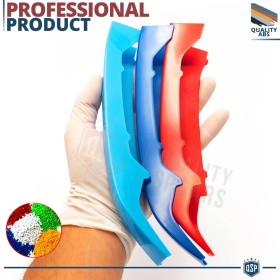 3x Riñones Rejilla para Bmw X1 F48 Facelift CON 7 Bandas Verticales en Colores M Sport en ABS