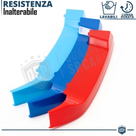 3x Riñones Rejilla para Bmw X1 F48 Facelift CON 7 Bandas Verticales en Colores M Sport en ABS